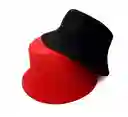 Gorro Pesquero Doble Faz Unicolor Tipo Bucket Para Adultos