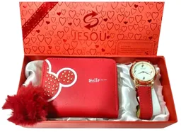 Reloj + Billetera Monedero Mujer Dama Regalo Navidad