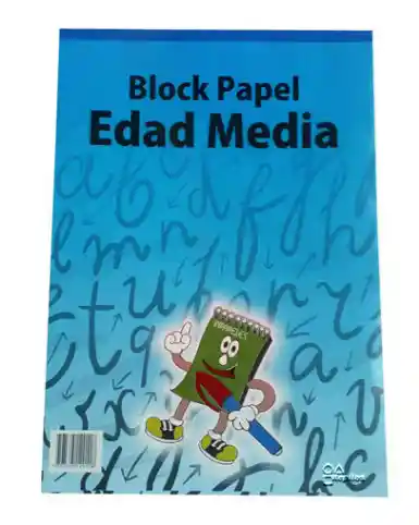 Block Edad Media 1/8 25 Hojas