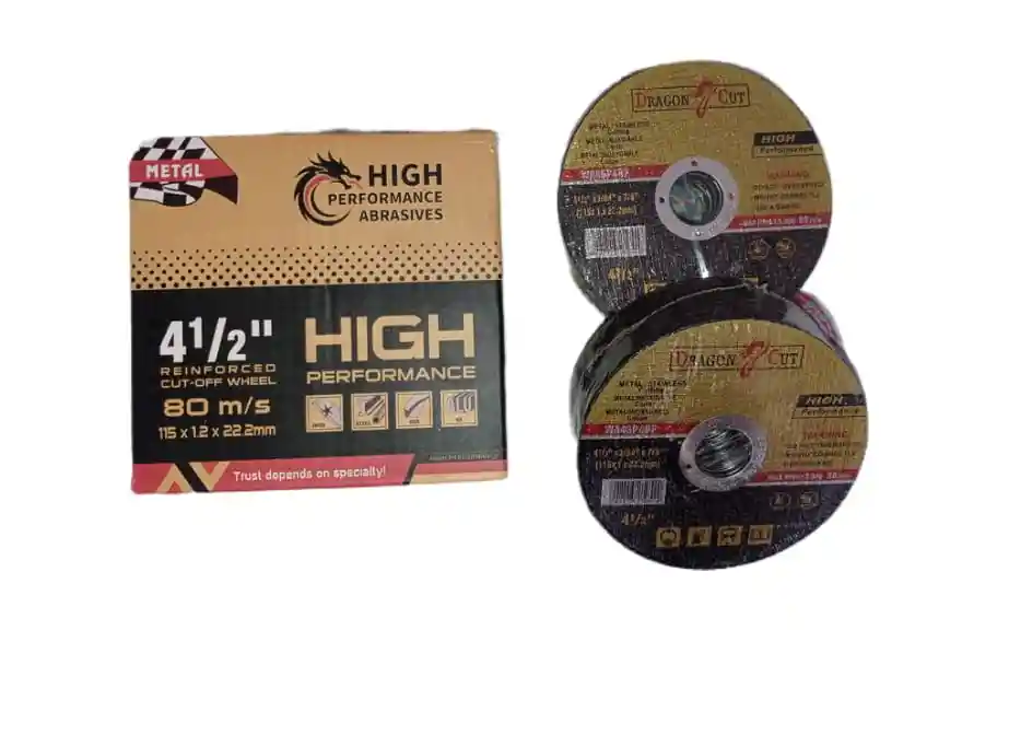 Disco De Corte Metal 115mm 4-1/2 Calidad Premium X25 Und