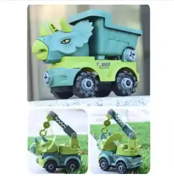 Coche De Construcción Tipo Dinosaurio Coleccion