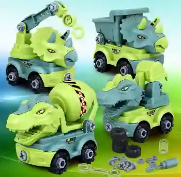 Coche De Construcción Tipo Dinosaurio Coleccion