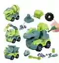 Coche De Dinosaurio Armable Con Herramientas De Juguete
