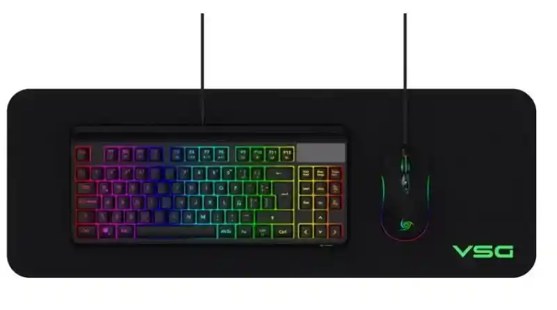 Combo Vsg Pyxis Teclado + Mouse + Pad Mouse