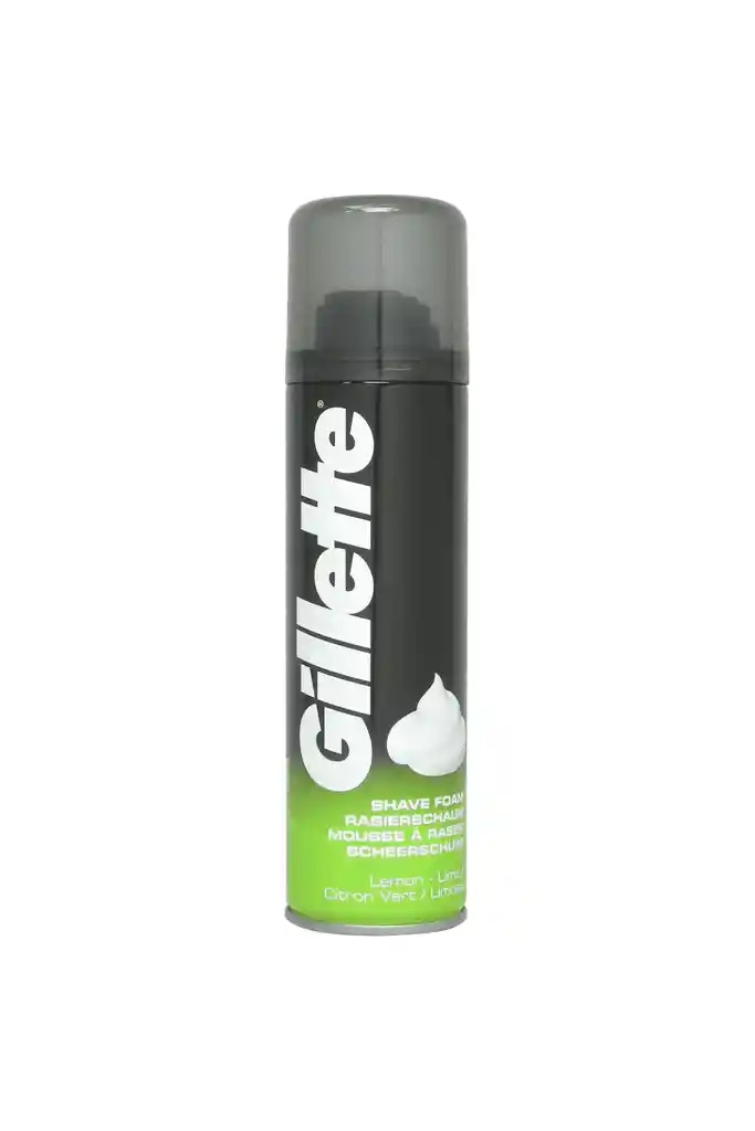 Gillette Espuma De Afeitar De Limón Y Lima 200ml