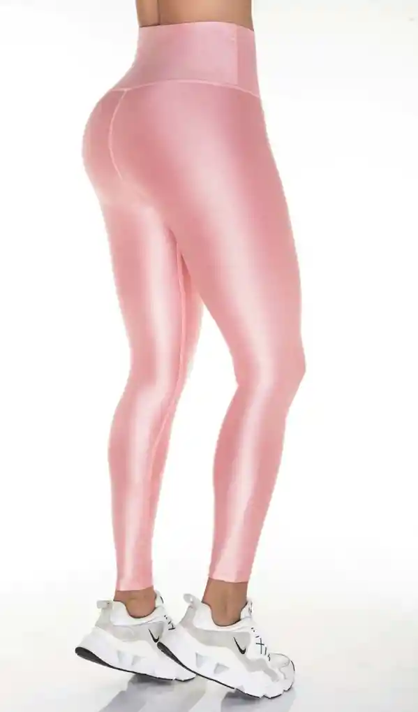 Leggings Metalizado Palo De Rosa -talla Única-