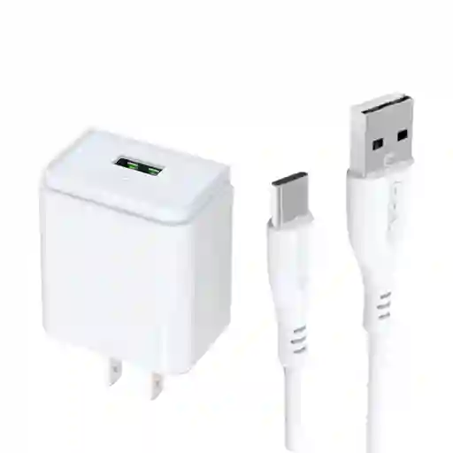 Cargador Con Cable Tipo Lightning Para Iphone 3.1a Pzx C881t