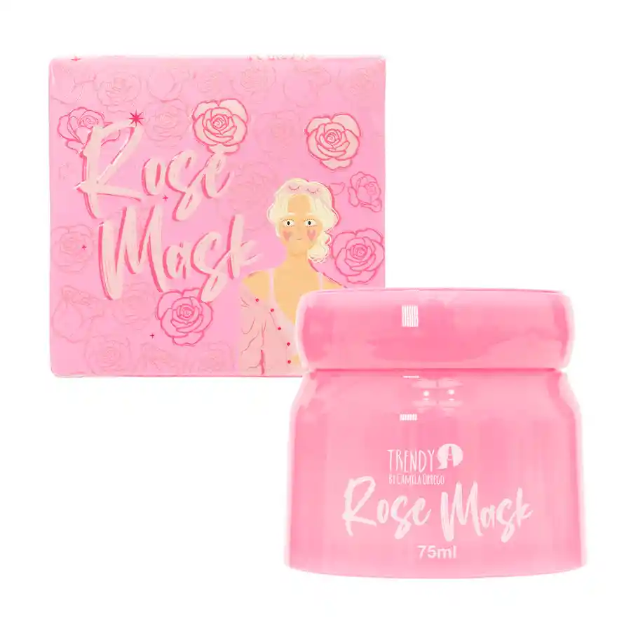   TRENDY  Mascarilla Rosas 