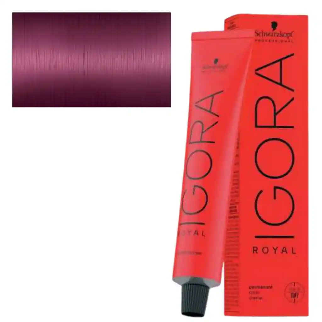 Igora Royal 0-89 Creative Boosters 60 Ml, Incluye Peroxido Y Guantes