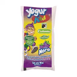 Yogur Kid Mora Colanta Bolsa X 190 Ml