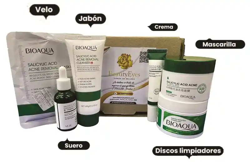 Combo Skin Care Acido Salicilico