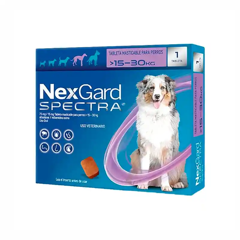 Nexgard Spectra Para Perros De 15kg A 30kg