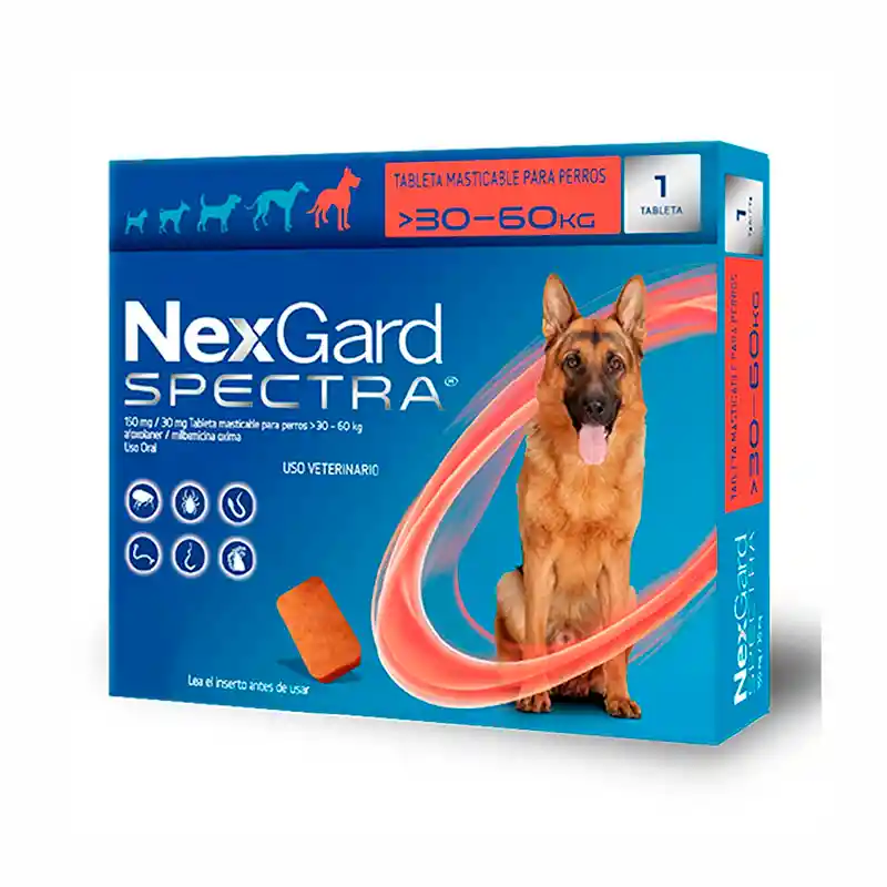 Nexgard Spectra Para Perros De 30kg A 60kg