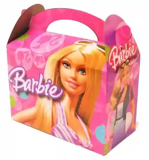 Caja Para Armar Motivo Barbie