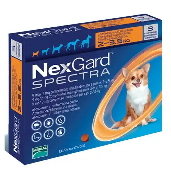 Nexgard Spectra 2-3.5kg