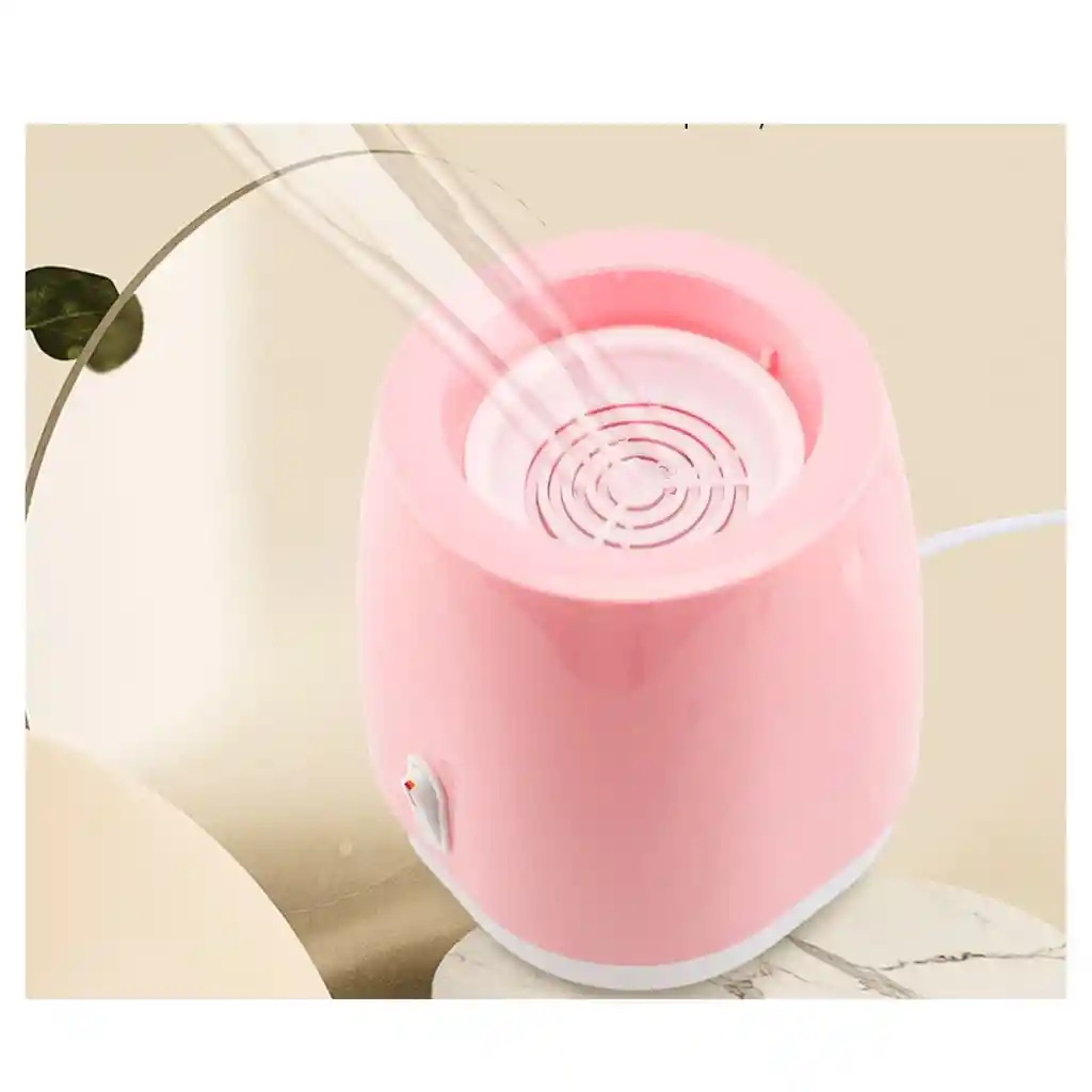 Vaporizador Facial Limpia Poros Color Rosa