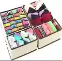 Organizador De Ropa Interior Y Medias Divisor Cajones Set X4