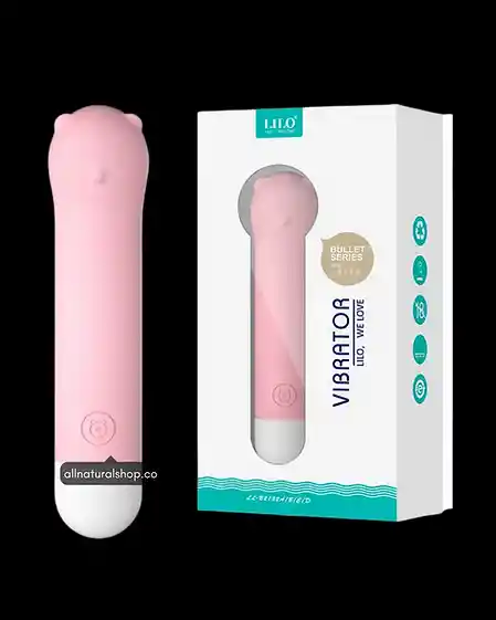 Vibrador Bala Oso Recargable Estimulador De Vagina, Clítoris O Ano Lilo