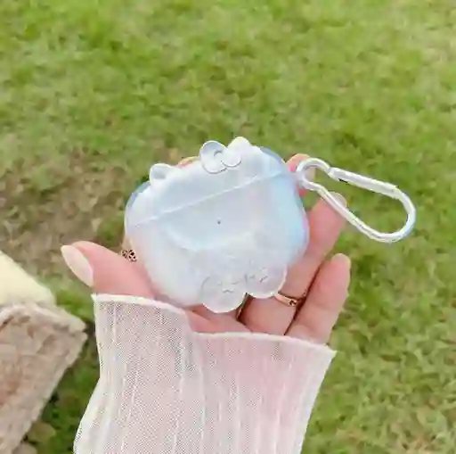 Funda O Case Para Airpods Pro (hello Kitty Transparente)