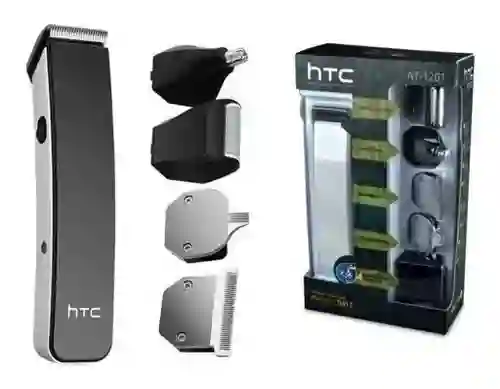  Maquina Barbera Patillera  HTC  5En1 Inalambrica 