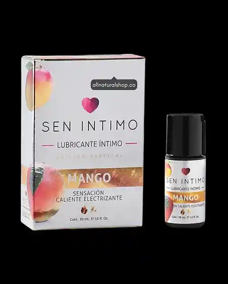  Lubricante Caliente Electrizante Mango Sen Intimo 30Ml 