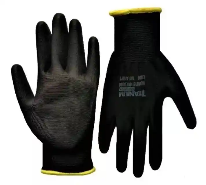 Guantes De Seguridad Nitrilo Y Poliéster Talla 8