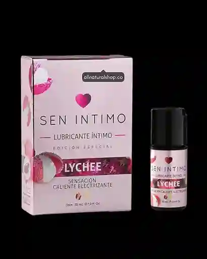  Lubricante Caliente Electrizante Lychee Sen Intimo 30Ml 