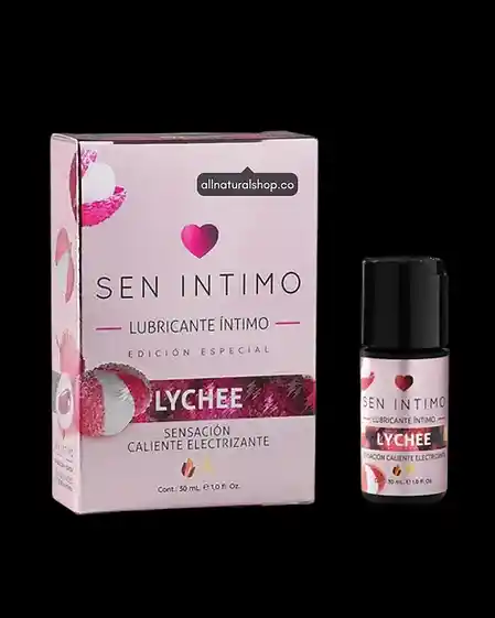  Lubricante Caliente Electrizante Lychee Sen Intimo 30Ml 