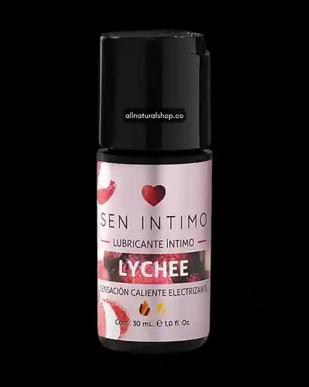  Lubricante Caliente Electrizante Lychee Sen Intimo 30Ml 