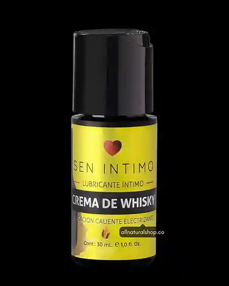  Lubricante Caliente Electrizante Crema De Whisky Sen Intimo 30Ml 