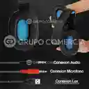 Audífonos Gamer Con Micrófono Con Luces Y Cable Reforzado Plug 3.5 Mm