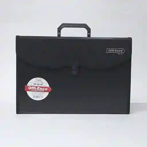 Archivador Fuelle Oficio Negro
