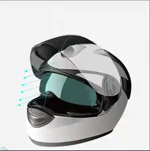 Visor Antiempañante Para Casco