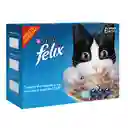 Alimento Húmedo Para Gatos Felix Latas Pague 5 Lleve 6 - 165 Gr