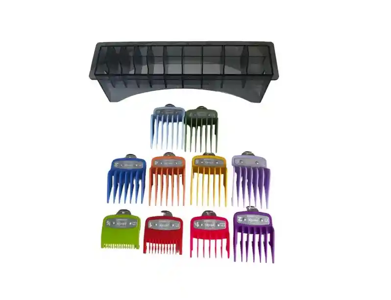 Guias Para Barbero Maquina Premium En Colores + Base