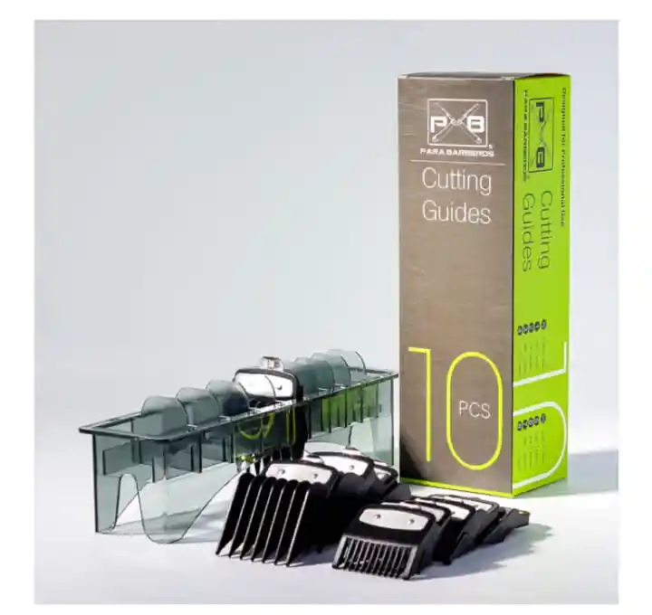 Guias Para Barbero Maquina Wahl Premium En Color Negro