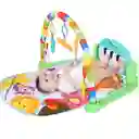 Gimnasio Bebe Musical Tapete Piano Con Luces Unisex Oferta Didáctico Ref. Miquito Azul