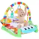 Gimnasio Bebe Musical Tapete Piano Con Luces Unisex Oferta Didáctico Ref. Miquito Azul