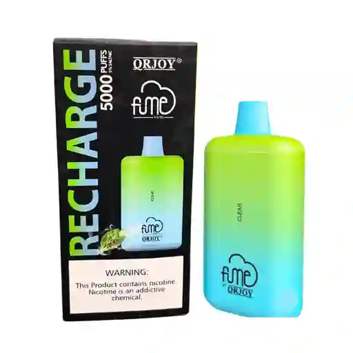 Vape Fume Recharge Clear 5000 Puffs