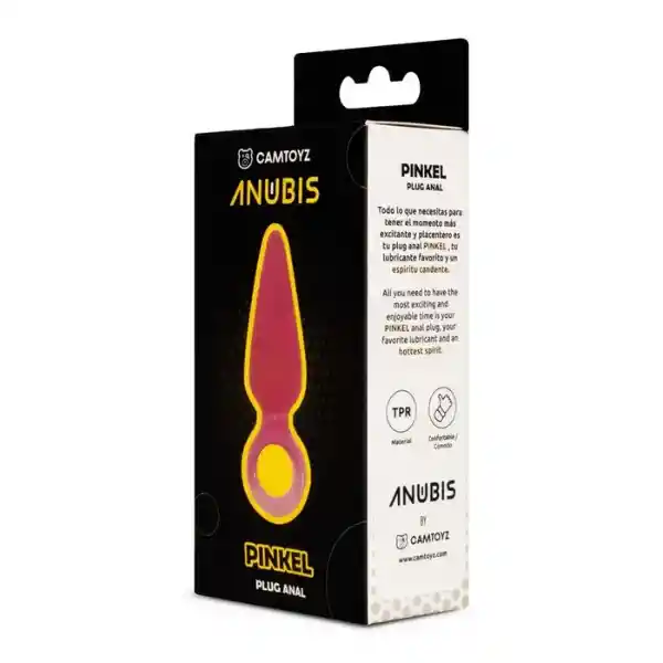 Plug Anal Pinkel Siliconado Fucsia