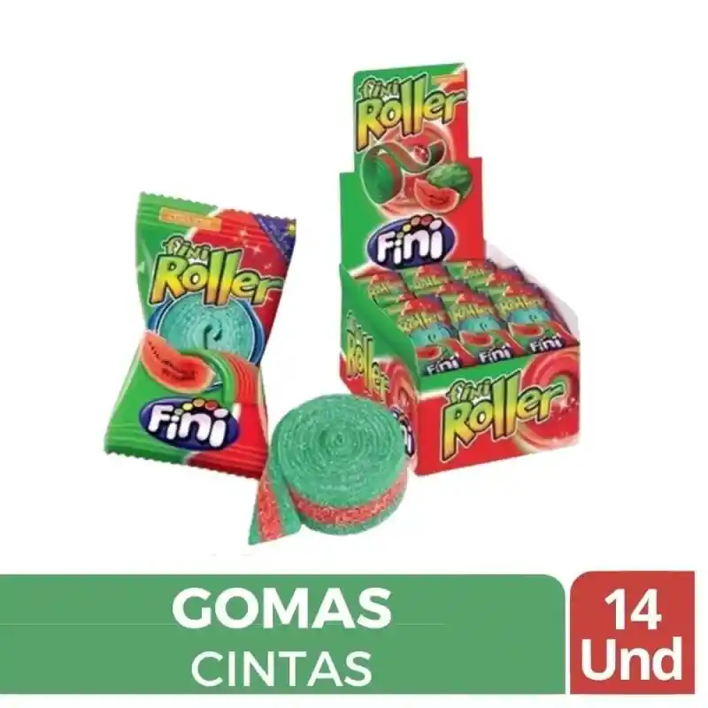 Gomas Fini Cinta Roller Sandia X 14 Und