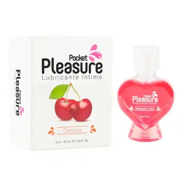 Lubricante X 37 Ml Cereza Pocket Pleasure