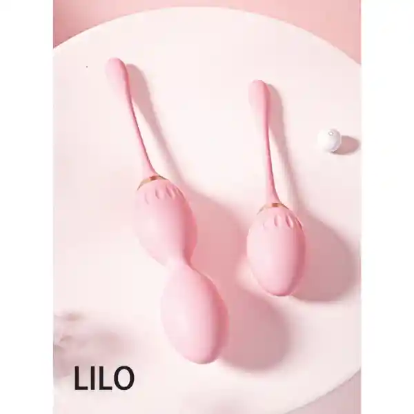 Bolas Chinas Kegel Lilo Vipmix X3 Rosado - Para Ejercicios Pélvicos