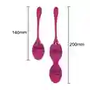 Bolas Chinas Kegel Lilo Vipmix X3 Rosado - Para Ejercicios Pélvicos