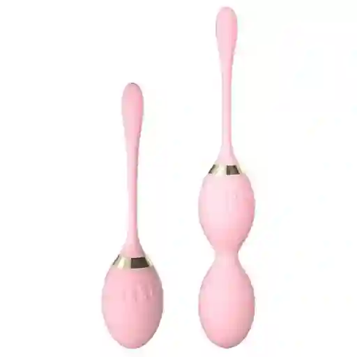 Bolas Chinas Kegel Lilo Vipmix X3 Rosado - Para Ejercicios Pélvicos