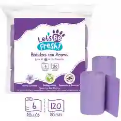 Let's Be Fresh - Bolsas Biodegradables Aroma Citronella 6 Rollos