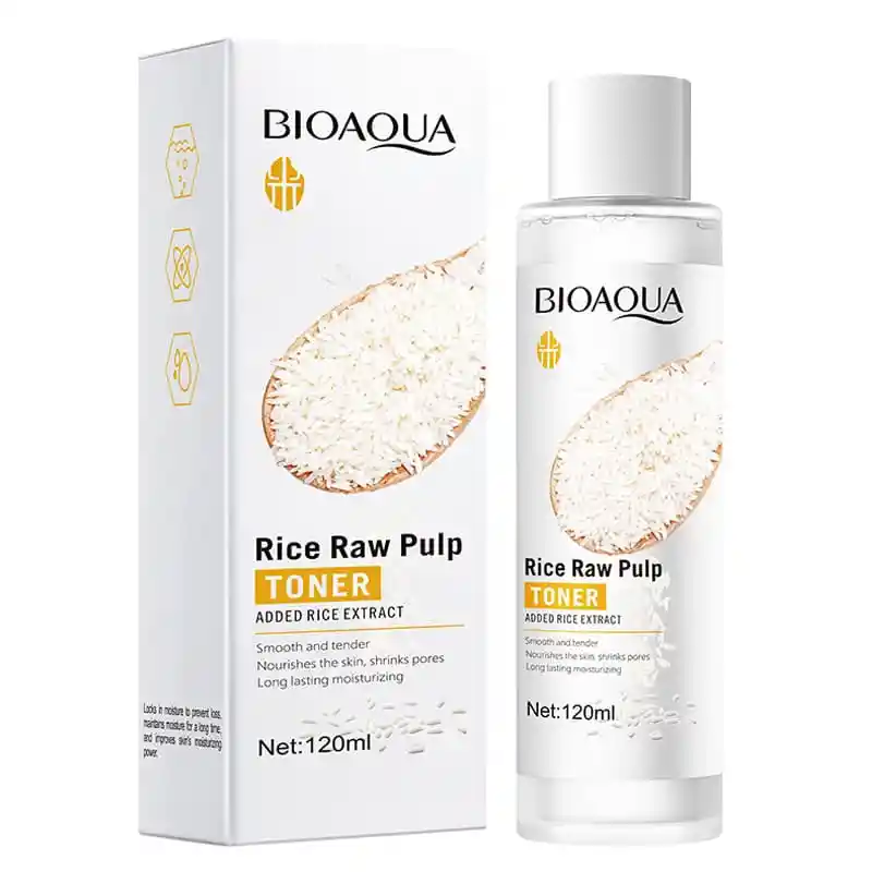  Tonico Facial De Arroz 120Ml  BIOAQUA  