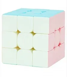 Cubo Rubik 3x3 Tonos Pasteles Fanxin Cube