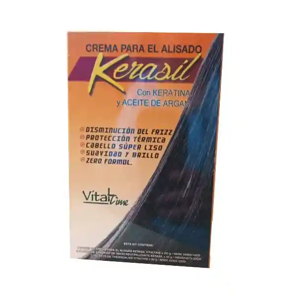 Kerasil Vitaltime Crema Para El Alisado - Cosmenales