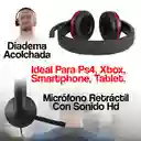 Diadema Con Microfono Para Pc Comoda Básica